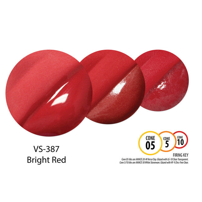 AMACO - Cone 05-10 - VS387 Bright Red Sprayz Areosol