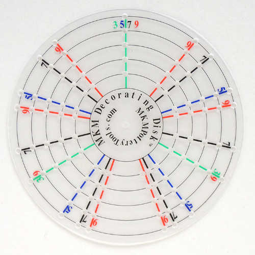 MKM Decorating Disk - 4" Diameter