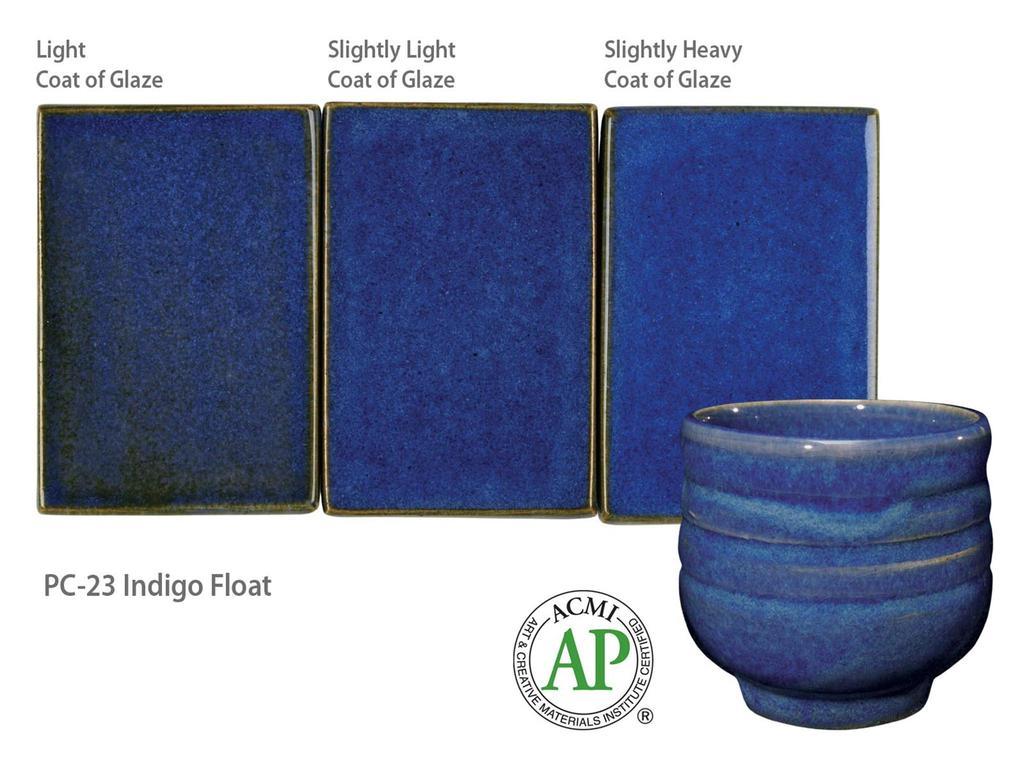AMACO – Cone 5/6 - PC-23 Indigo Float Cone 6