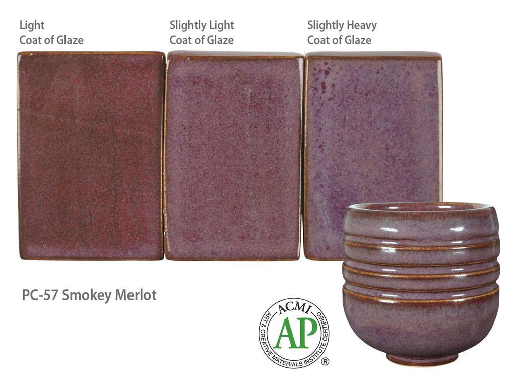 AMACO – Cone 5/6 - PC-57 Smokey Merlot Cone 6