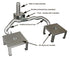 Vent Doubler for venting two kilns with one vent