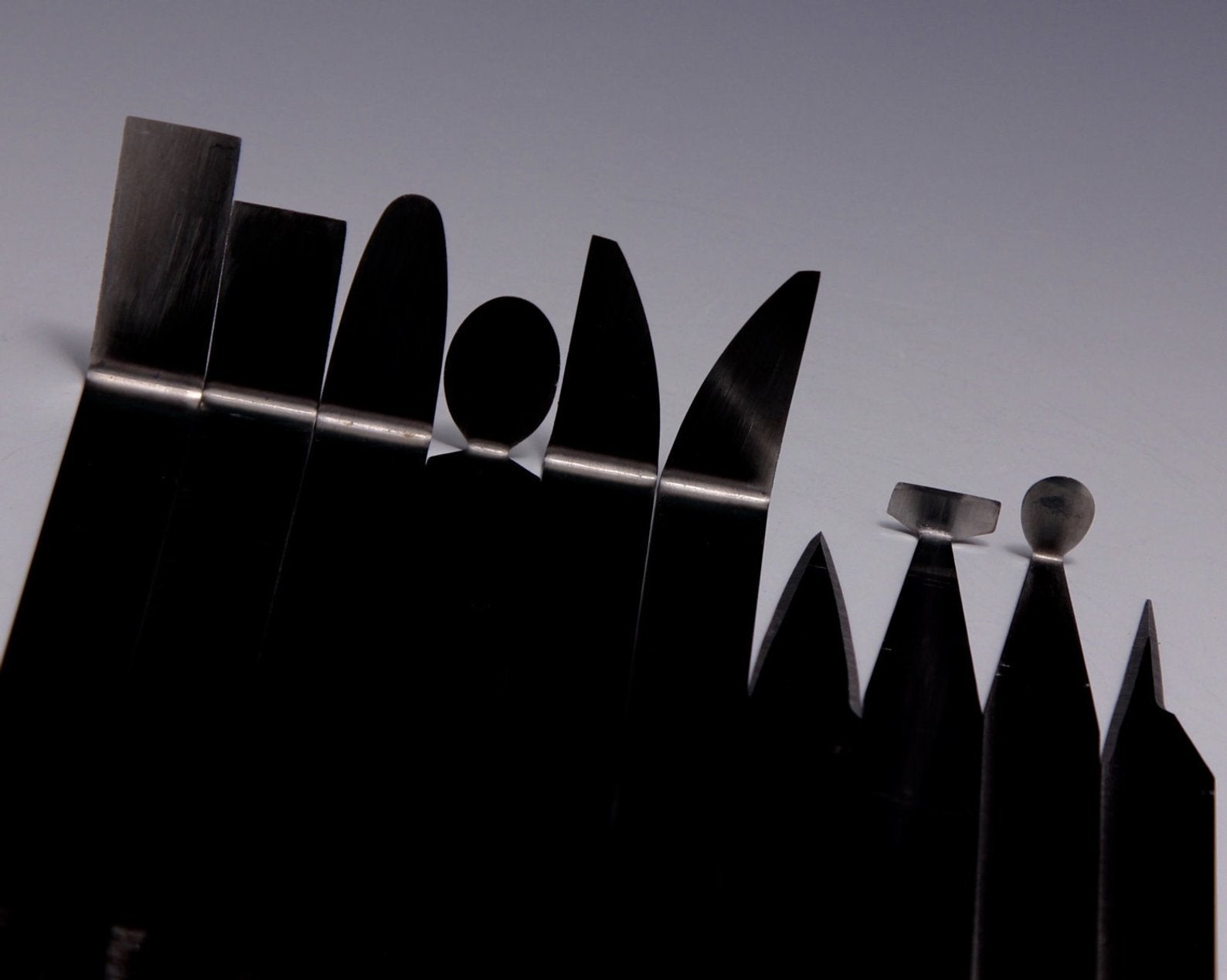 Hsin Stainless Steel Pottery Trimming / Chattering Tools